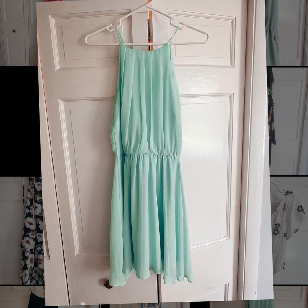 Lush Mint Dress
